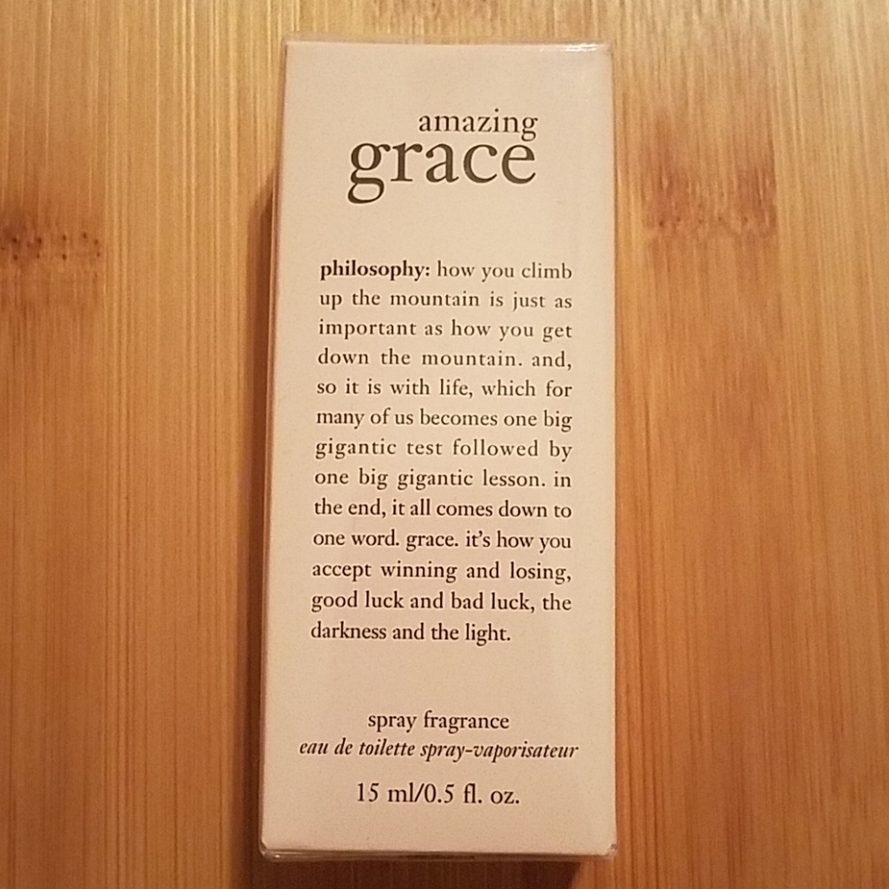 PHILOSOPHY AMAZING GRACE FRAGRANCE 0.5 FL OZ